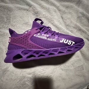 Purple Athletic Sneakers